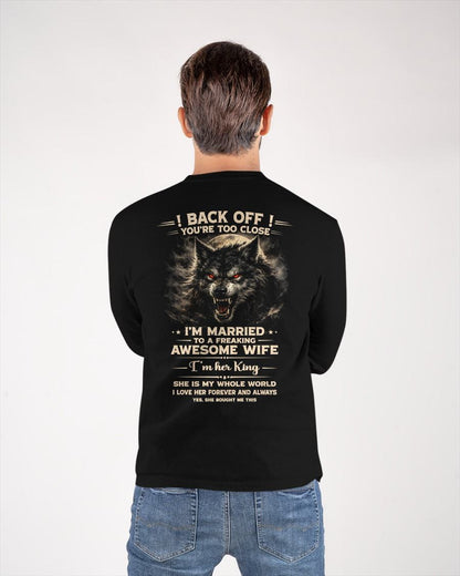 BACK OFF! YOU'RE TOO CLOSE - GIFT FROM WIFE - TOP00 (SKU26T-01-25-00)