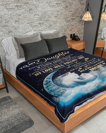 Special Gift For Your Daughter Blanket - From Mom (SKUNOEL-110)