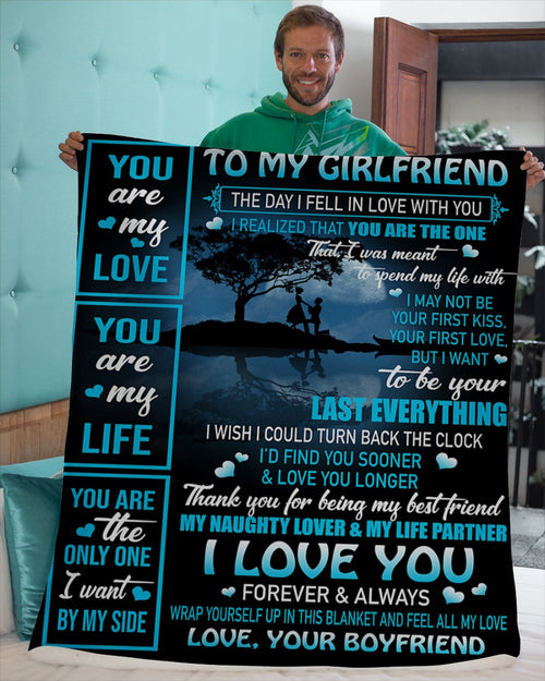 Special Gift For Your Girlfriend Blanket - From Boyfriend (SKUNOEL-55)