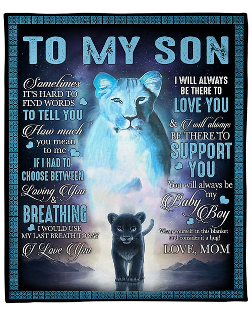 Perfect Gift For Son - from mom blanket