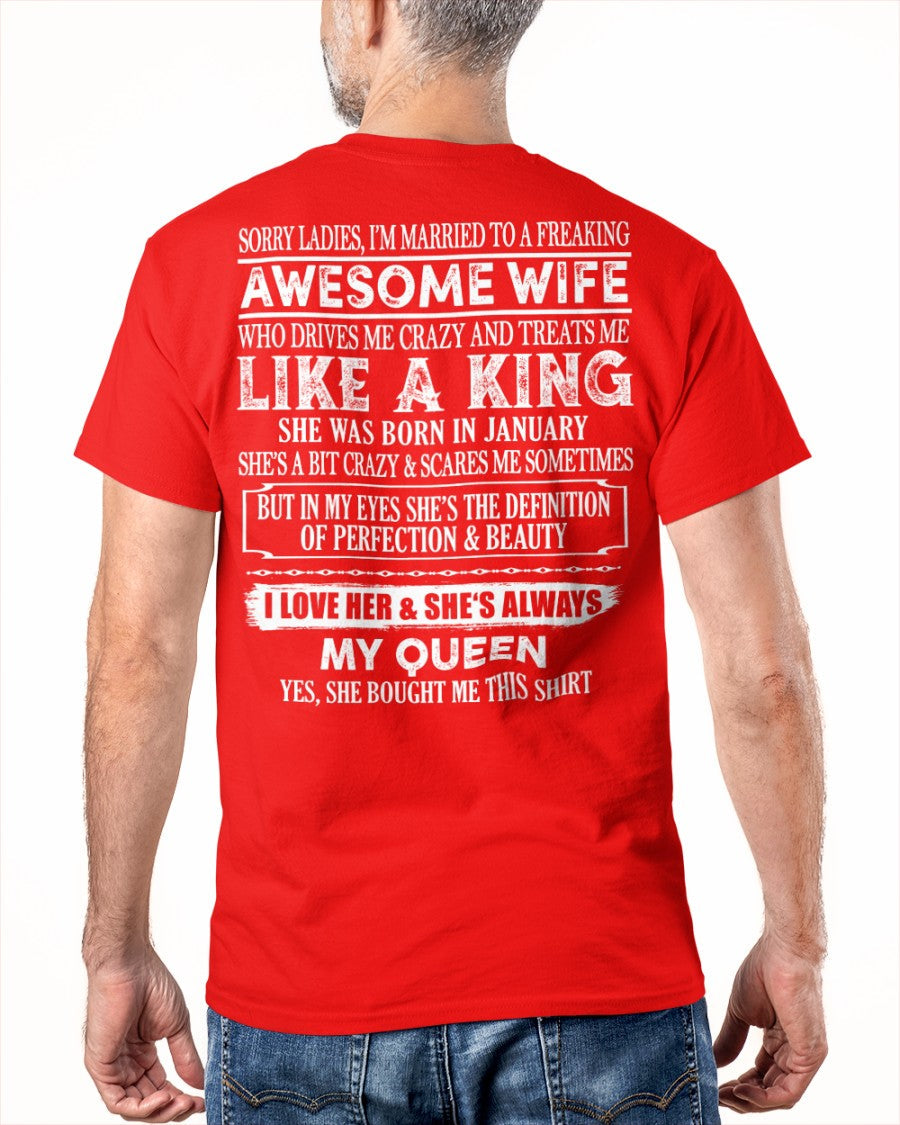 SORRY LADIES, I'M MARRIED WITH HER - SHE WAS BORN IN JANUARY - Vivian01