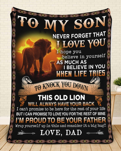 Special blanket for Son From Dad blanket (SKUNOEL-57)