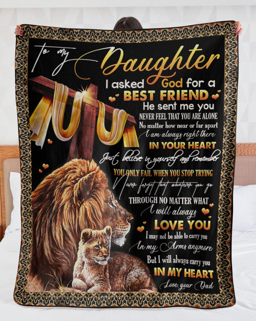 Special Gift For Your Daughter Blanket - From Dad (SKUNOEL-37)