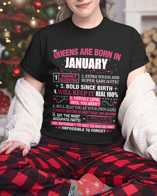 Queens are born in January - 10 things - Vivian01