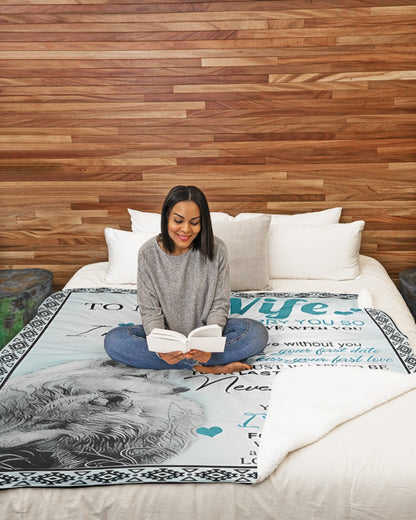 Special Gift For Your Wife Blanket - From Husband (SKUNOEL-98) FULL