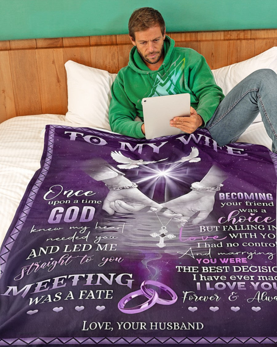 Special Gift For Your Wife Blanket - From Husband (SKUNOEL-101) FULL