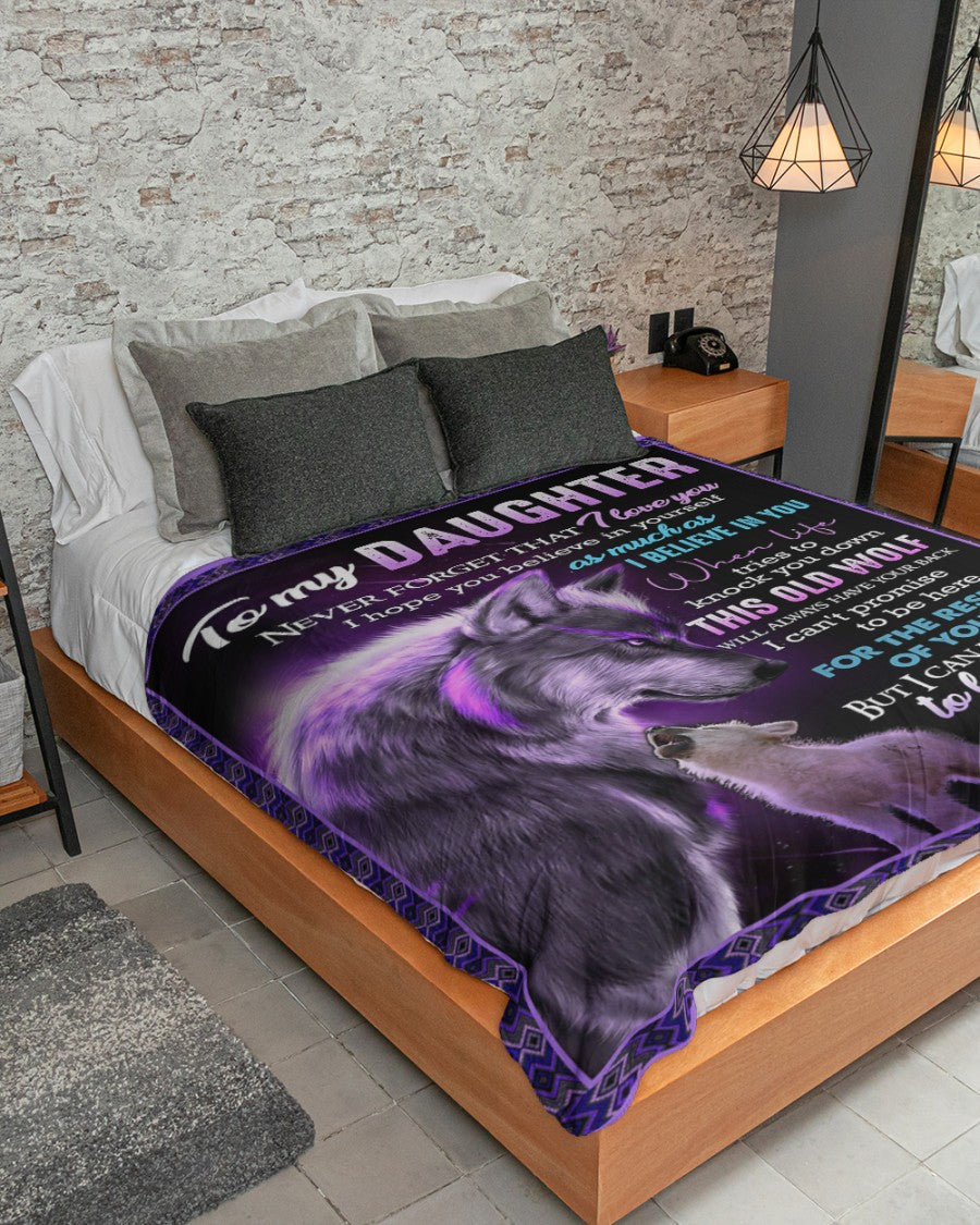 Special Gift For Your Daughter Blanket - From Dad (SKUNOEL-62)