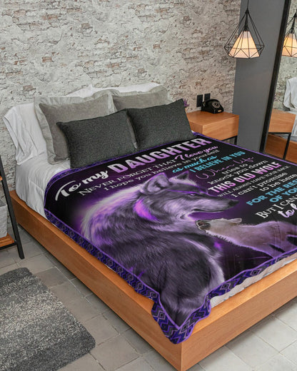 Special Gift For Your Daughter Blanket - From Dad (SKUNOEL-62)