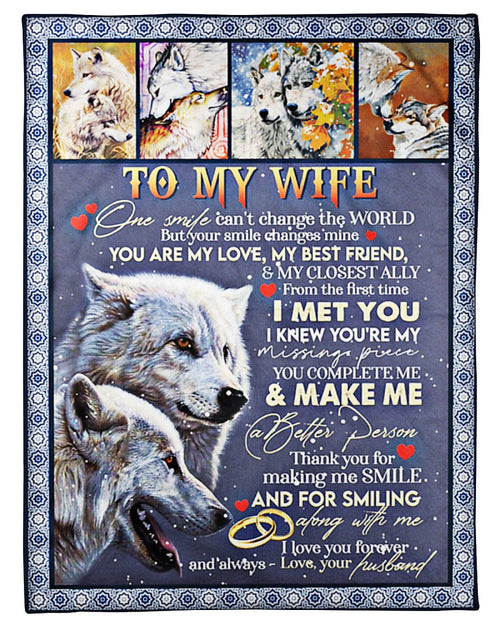 To My Wife - Special gift for your wife - blanket (SKUNOEL-53)