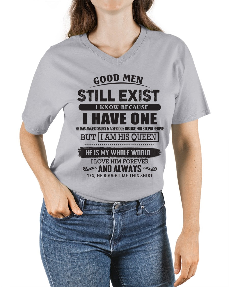 Good Men Still Exist - Perfect Gift For Your Girlfriend, Wife From Husband / Man - TOP00 (SKU07-166-00)