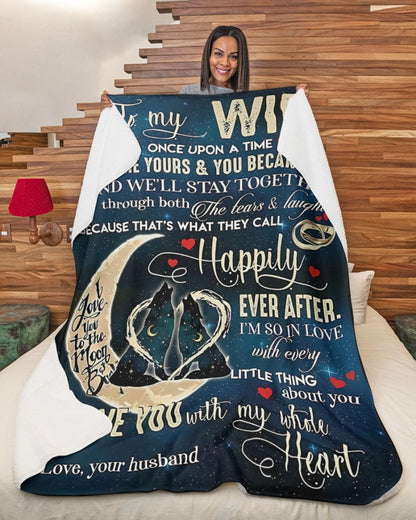Special Gift For Your Wife Blanket - From Husband (SKUNOEL-100) FULL