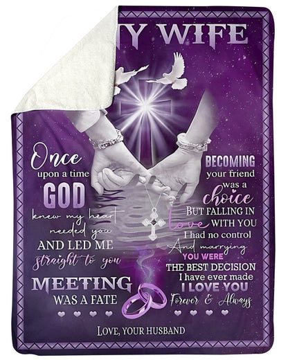 Special Gift For Your Wife Blanket - From Husband (SKUNOEL-101) FULL