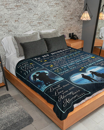 Special Gift For Your Husband Blanket - From Wife (SKUNOEL-113) FULL
