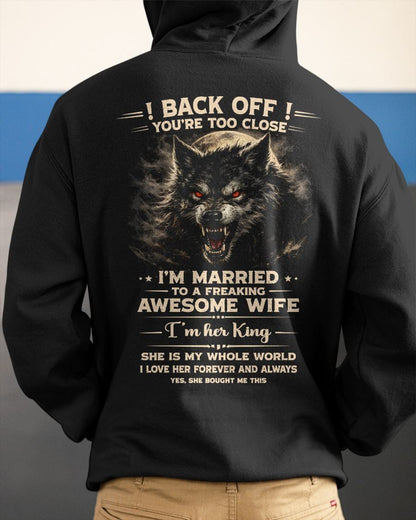 BACK OFF! YOU'RE TOO CLOSE - GIFT FROM WIFE - TOP00 (SKU26T-01-25-00)