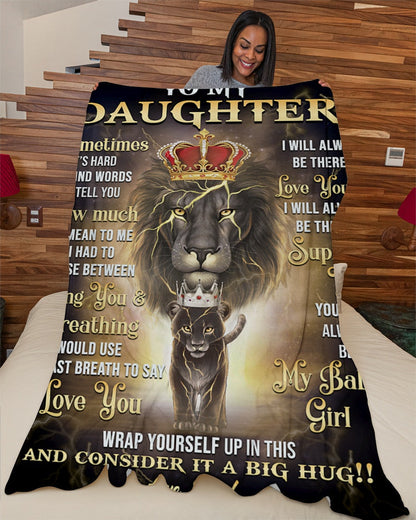 Special Gift For Your Daughter Blanket - From Dad (SKUNOEL-63)