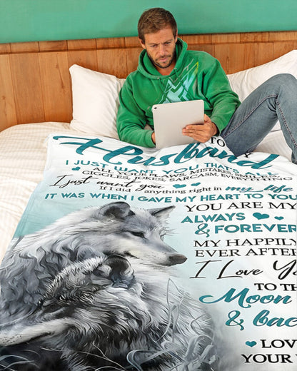 Special Gift For Your Husband Blanket - From Wife (SKUNOEL-107) FULL