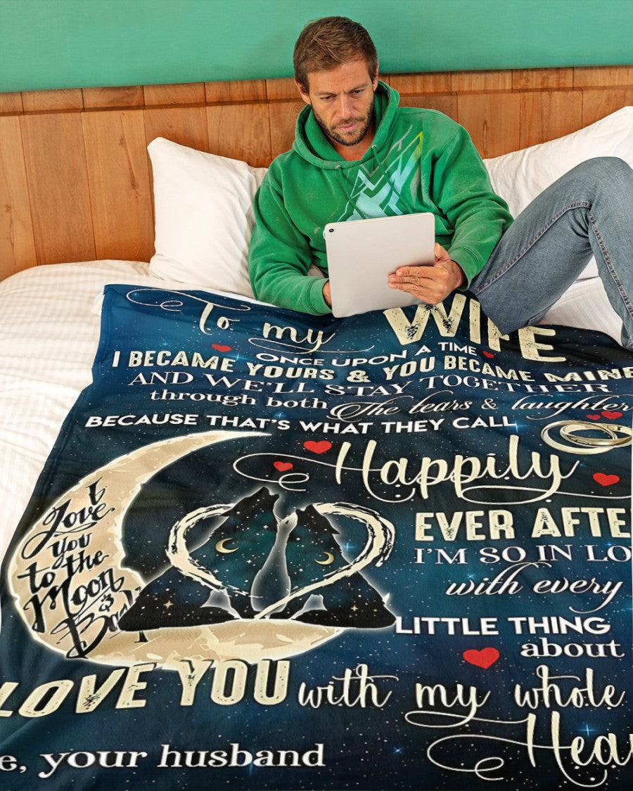 Special Gift For Your Wife Blanket - From Husband (SKUNOEL-100) FULL