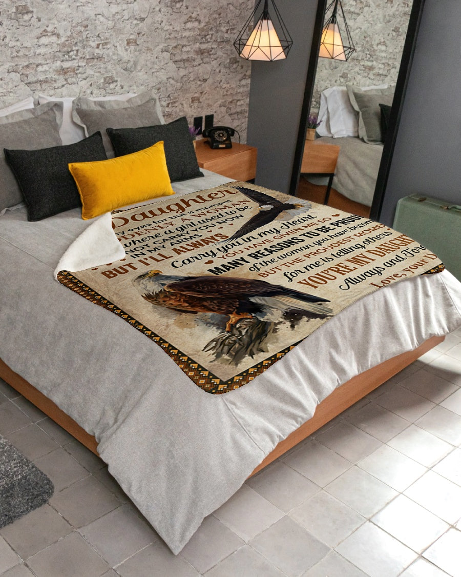 Special Gift For Your Daughter Blanket - From Dad (SKUNOEL-64)