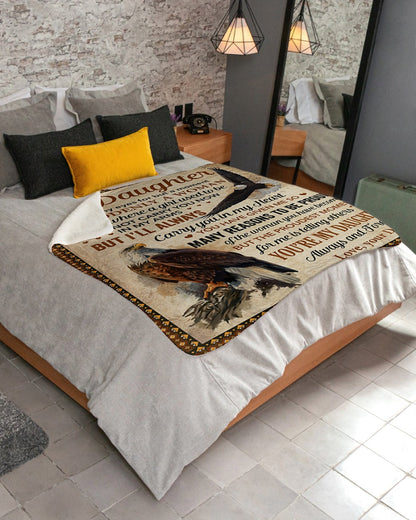 Special Gift For Your Daughter Blanket - From Dad (SKUNOEL-64)