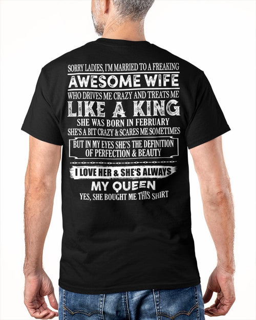SORRY LADIES, I'M MARRIED WITH HER - SHE WAS BORN IN FEBRUARY - Vivian02