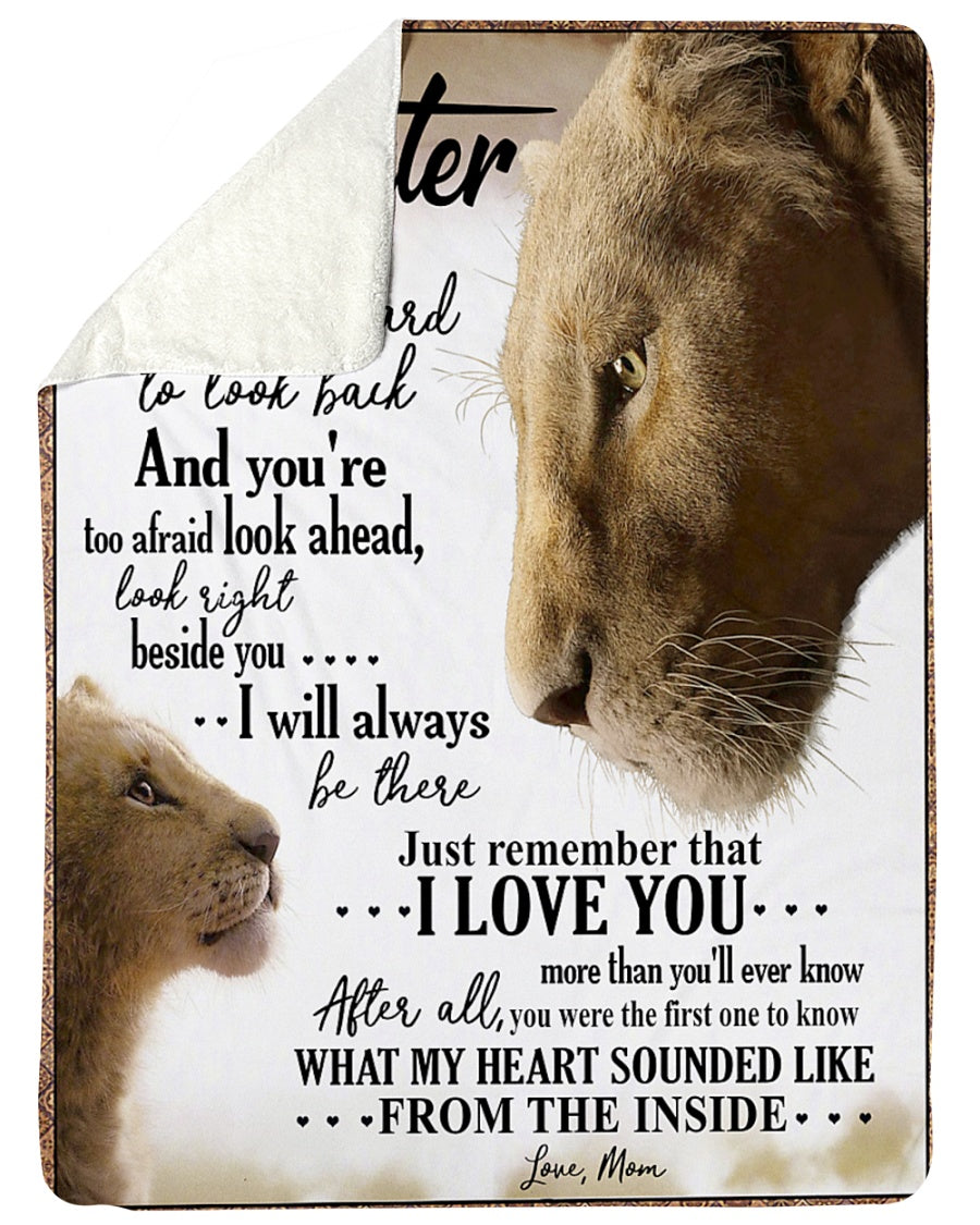 Special Gift For Your Daughter Blanket - From Mom