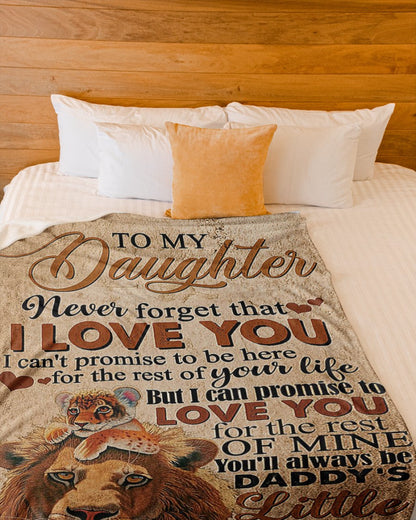 Special Gift For Your Daughter Blanket - From Dad (SKUNOEL-38)