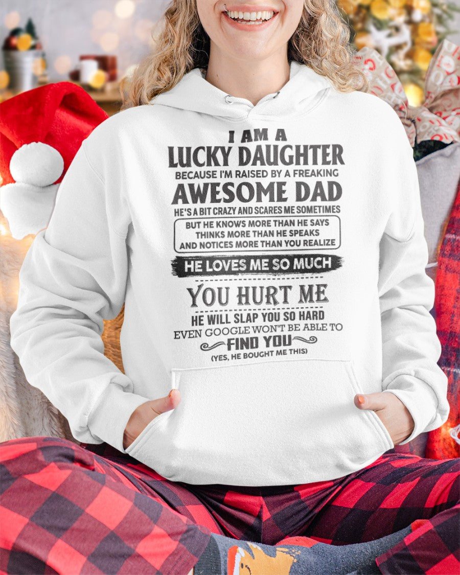Lucky Daughter - perfect gift for your daughter from Dad - HL00 (SKU-TONDD2509-00)