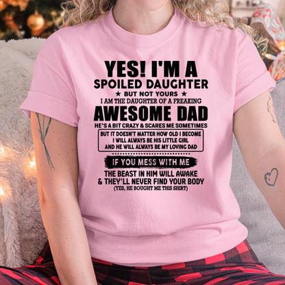 Awesome Dad - Perfect gift for your daughter - TOP00 FROM MAN (SKU-TDD1206-00)