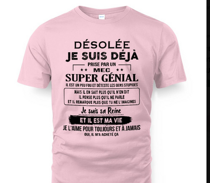 Ceci est le t-shirt parfait pour vous - (SKUF04-14-00) TOP00