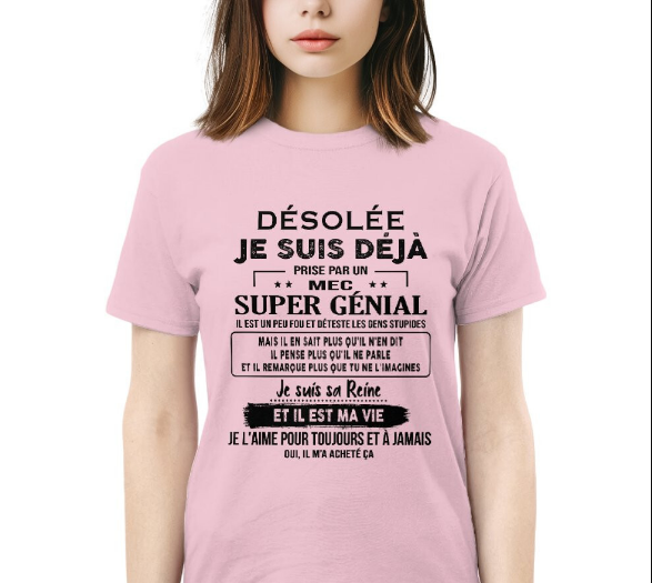 Ceci est le t-shirt parfait pour vous - (SKUF04-14-00) TOP00