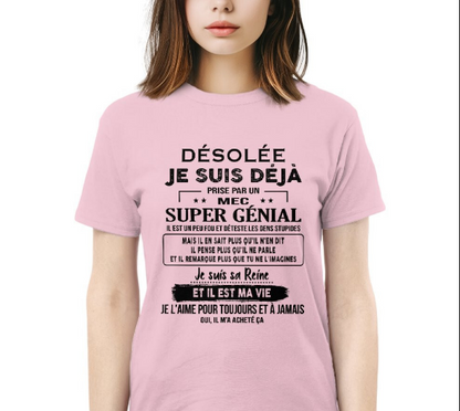 Ceci est le t-shirt parfait pour vous - (SKUF04-14-00) TOP00